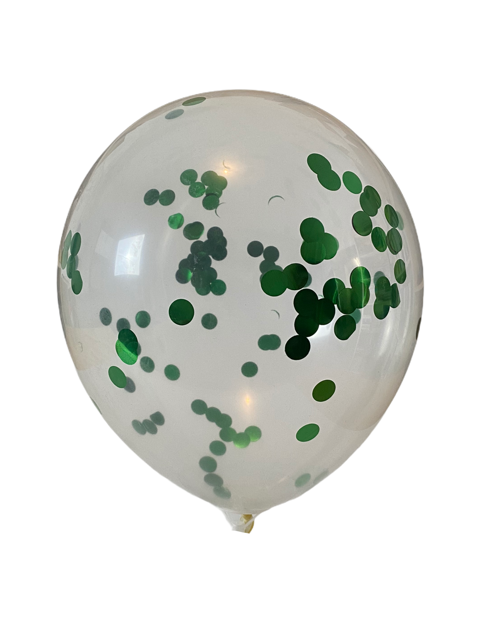 Konfetti-Latex-Ballon Gr