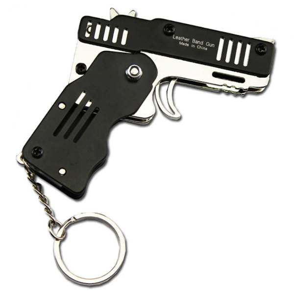 Gummiband Pistole mit Zielscheibe