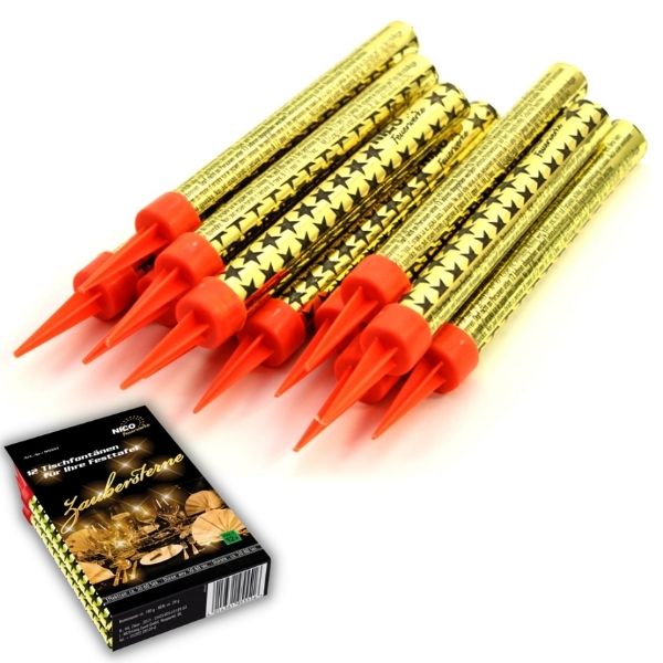 Zaubersterne - Traumsterne - Indoor Tischfontäne